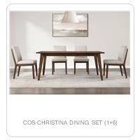 COS-CHRISTINA DINING SET (1+6)